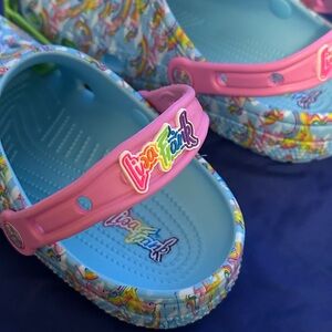 CROCS Lisa Frank J6 women’s size 7 European size 38
